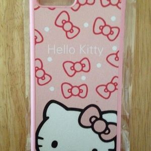 Pink Hello Kitty Soft Silicone Case Cover iPhone